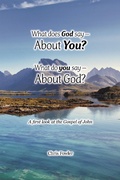 Cover: What Does God Say -About You? What Do You Say -About God? - Xlibris AU