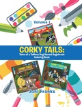 Cover: Corky Tails: Tales of a Tailless Dog Named Sagebrush Coloring Book - Xlibris Us