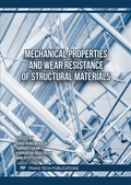 Cover: Mechanical Properties and Wear Resistance of Structural Materials - Trans Tech Publications Ltd