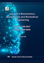 Cover: Journal of Biomimetics, Biomaterials and Biomedical Engineering Vol. 63 - Trans Tech Publications Ltd