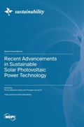 Cover: Recent Advancements in Sustainable Solar Photovoltaic Power Technology - MDPI AG