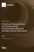 Cover: Functional Nanoparticles for Environmental Contaminants Removal and Agricultural Application - MDPI AG