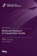 Cover: Molecular Research for Cereal Grain Quality - MDPI AG