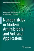 Cover: Nanoparticles in Modern Antimicrobial and Antiviral Applications - Springer