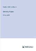 Cover: Untimely Papers - Megali Verlag