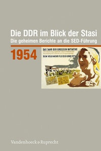 Bild: Die DDR im Blick der Stasi 1954 - Vandenhoeck & Ruprecht