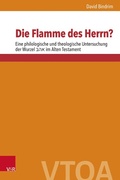Cover: Die Flamme des Herrn? - Vandenhoeck & Ruprecht