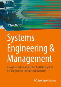 Abbildung von: Systems Engineering & Management - Springer Vieweg