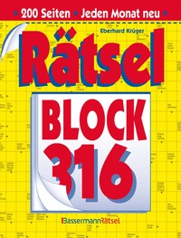 Abbildung von: Rätselblock 316 (5 Exemplare à 2,99 ?) - Bassermann