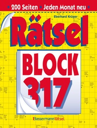 Abbildung von: Rätselblock 317 (5 Exemplare à 2,99 ?) - Bassermann