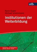 Cover: Institutionen der Weiterbildung - UTB