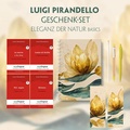 Cover: Luigi Pirandello Geschenkset - 4 B&uuml;cher (mit Audio-Online) + Eleganz der Natur Schreibset Basics - EasyOriginal Verlag