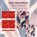 Cover: Luigi Pirandello Geschenkset - 4 B&uuml;cher (mit Audio-Online) + Marmortr&auml;ume Schreibset Basics - EasyOriginal Verlag