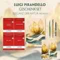 Cover: Luigi Pirandello Geschenkset - 4 B&uuml;cher (mit Audio-Online) + Eleganz der Natur Schreibset Premium - EasyOriginal Verlag