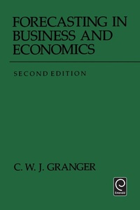 Enlarge image Cover: Forecasting in Business and Economics - Academic Press