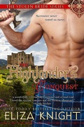 Cover: The Highlander's Conquest (The Stolen Bride Series, #2) - Eliza Knight