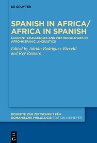 Abbildung von: Spanish in Africa/Africa in Spanish - De Gruyter