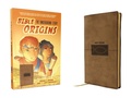 Cover: Bible Origins (Portions of the New Testament + Graphic Novel Stories), Leathersoft, Tan - Zonderkidz