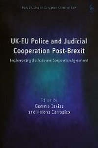 Abbildung von: UK-EU Police and Judicial Cooperation Post-Brexit - Hart Publishing