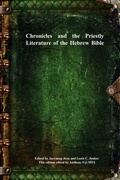 Cover: Chronicles and the Priestly Literature of the Hebrew Bible - Devoted Publishing