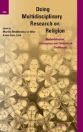Cover: Doing Multidisciplinary Research on Religion - Brill