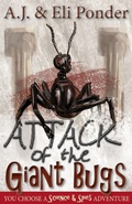Cover: Attack of the Giant Bugs - Phantom Feather Press