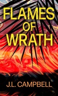 Cover: Flames of Wrath - Thorndike Press Large Print