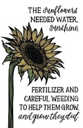 Cover: Giant Sunflowers Journal I - Publish Her