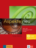 Cover: Aspekte neu B1 plus Teil 2 - Hybride Ausgabe allango - Klett