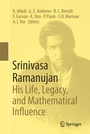 Cover: Srinivasa Ramanujan: His Life, Legacy, and Mathematical Influence - Springer