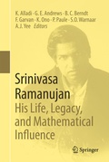 Cover: Srinivasa Ramanujan: His Life, Legacy, and Mathematical Influence - Springer