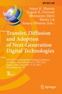 Cover: Transfer, Diffusion and Adoption of Next-Generation Digital Technologies - Springer