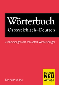 Abbildung von: Wörterbuch Österreichisch-Deutsch - Residenz