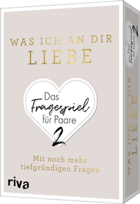 Abbildung von: Was ich an dir liebe - Das Fragespiel für Paare 2 - Riva