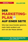 Cover: Der Marketingplan auf einer Seite - REDLINE