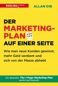 Abbildung von: Der Marketingplan auf einer Seite - REDLINE