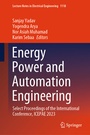Cover: Energy Power and Automation Engineering - Springer