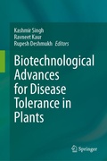 Cover: Biotechnological Advances for Disease Tolerance in Plants - Springer