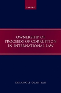Abbildung von: Ownership of Proceeds of Corruption in International Law - OUP eBook