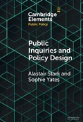 Cover: Public Inquiries and Policy Design - Cambridge University Press