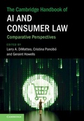 Cover: The Cambridge Handbook of AI and Consumer Law - Cambridge University Press