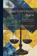 Cover: Bracton's Note Book - Legare Street Press