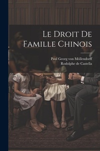 Bild: Le droit de famille chinois - Legare Street Press