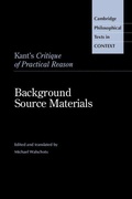 Cover: Kant's Critique of Practical Reason - Cambridge University Press