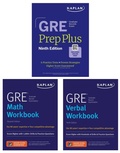 Cover: GRE Complete Ninth Edition (2025): Includes 6 Full Length Practice Tests, 2500+ Practice Questions + Online Access to 1000+ Question Bank, Video Explanations, and a Kaplan Live Online Class - Kaplan Test Prep