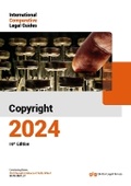Cover: The International Comparative Legal Guide to: Copyright 2024 2024: 10 - Global Legal Group Ltd