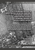 Cover: The 8th International Conference on Composite Materials and Material Engineering & 13th International Conference on Advanced Materials Research & 6th International Conference on Frontiers of Composite Materials - Trans Tech Publications Ltd