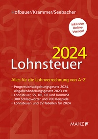 Abbildung von: Lohnsteuer 2024 - Manz