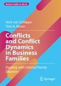 Cover: Conflicts and Conflict Dynamics in Business Families - Springer