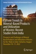Cover: Current Trends in Mineral-Based Products and Utilization of Wastes: Recent Studies from India - Springer